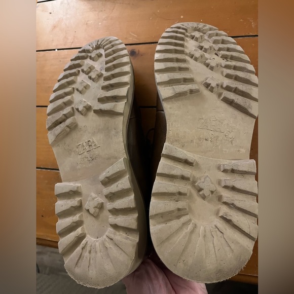 ZARA brown men’s oxford shoes size 43 - Picture 2 of 2